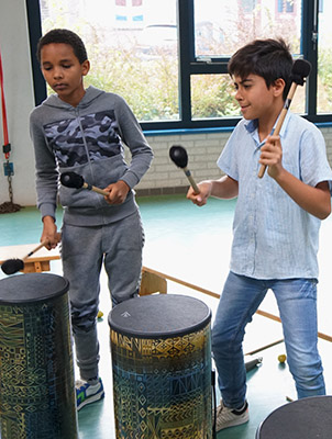 Workshop Percussie voor kinderen
