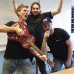 Een team workshopleiders op een Taaldag voortgezet onderwijs