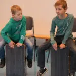 Workshop Cajon van maX Music voor kinderen