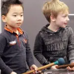Percussie Workshop voor kinderen van maX Music
