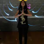 Light Graffiti Workshop voor jongeren van maX Music