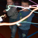 Light Graffiti Workshop tijdens Kunst/Techniekdag van maxmusic.nl