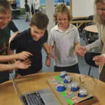 Makey Makey Workshop tijdens Kunst/Techniekdag van maxmusic.nl