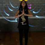 Met light graffiti maak je foto's van dingen die er niet echt zijn. Dat word je mediawijs van.