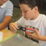 Mozaiek Workshop tijdens Beeldende Dag van maxmusic.nl