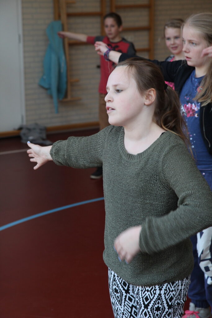 Musical Showdance workshop voor groepen kinderen op locatie