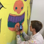 Muurschilderen Workshop van maX Music