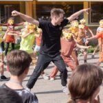 Breakdance presentatie Muziekdag