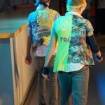 Afsluitende modeshow tijdens het Upcycling Mode Project