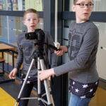 Op locatie filmen tijdens de Workshop Nepnieuws
