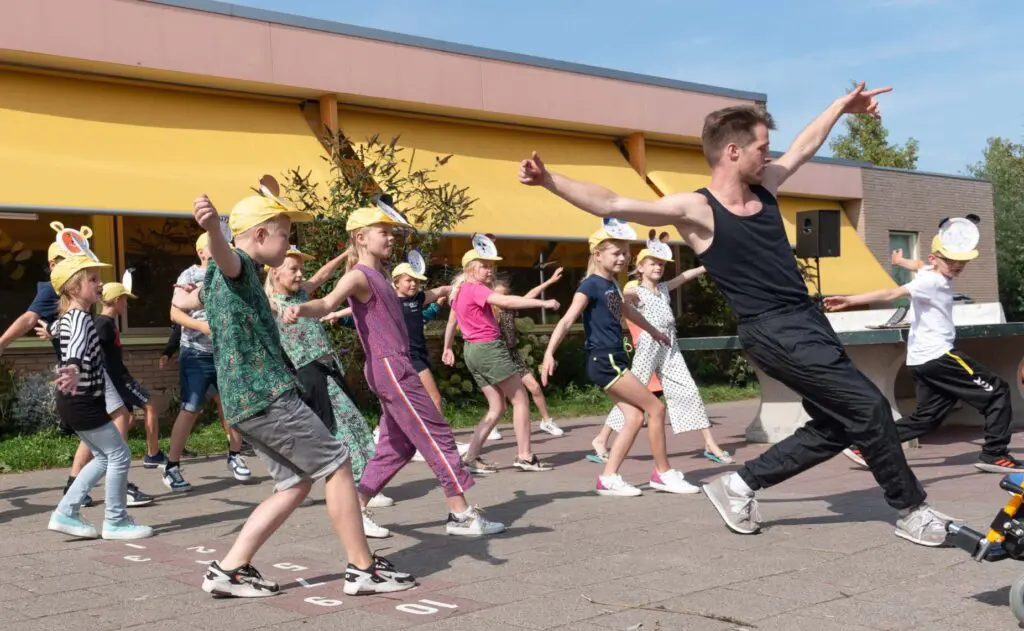 Breakdance Workshop op locatie voor groepen kinderen