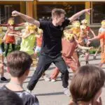 Workshop Breakdance - presentatie voor publiek