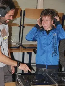 DJ Workshop als onderdeel van het vak CKV