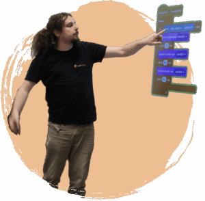 Game workshop leider Renger