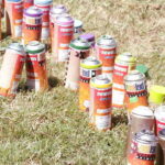 Graffiti Workshop tijdens het Hip-Hop Project