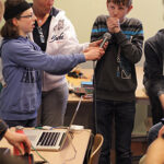 Live Looping Workshop tijdens het Hip-Hop Project