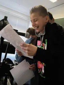 Rap Workshop tijdens het Hip-Hop Project