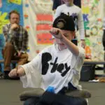 Breakdance Workshop tijdens het Hip-Hop Project