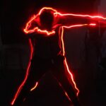 Light Graffiti Workshop voor groepen kinderen op locatie