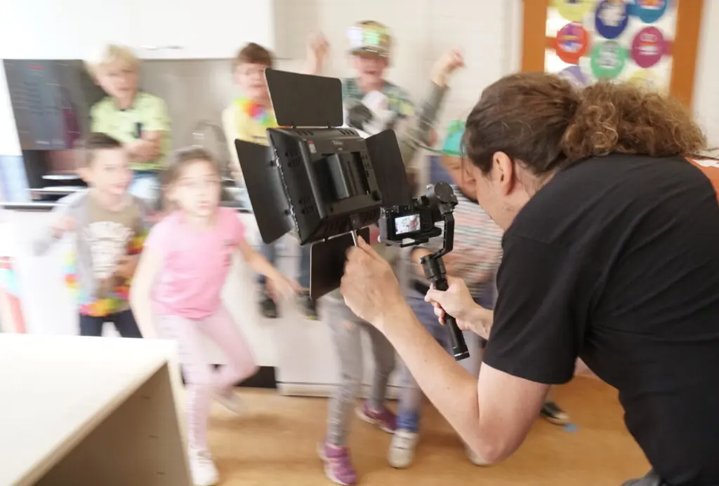 Lipdub voor groepen kinderen op locatie