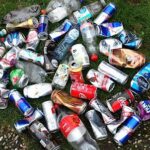 Afval verzamelen voor Recycle Song Project
