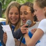 De eigen song live uitvoeren