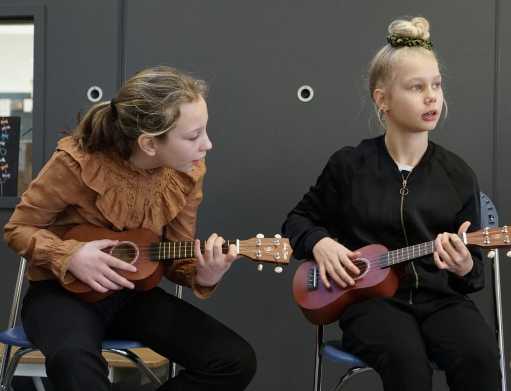 Ukelele Workshop op locatie voor groepen kinderen