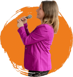 workshop zingen met workshopleidster Melanie
