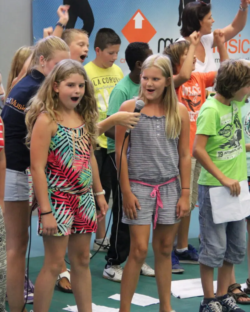 StemSterren-Zang Workshop voor groepen kinderen op locatie