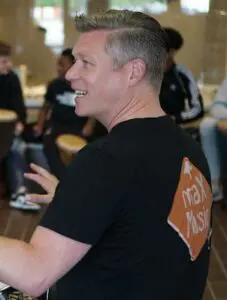 Djembe workshopleider Matthias