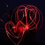 Een mooi resultaat van een Light Painting Workshop