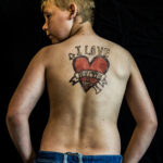 Een prachtige tattoo voor je moeder op je rug