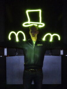 Team building activiteiten met light painting