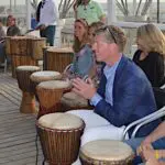 Djembe Workshop op locatie buiten