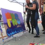 Graffiti letters tekenen in een workshop
