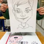 Workshop leren tekenen van cartoons.