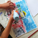 Airbrush Workshop voor kinderen op school of een BSO.