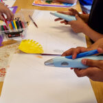 Airbrush Workshop met graffiti stiften.