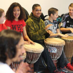 Djembé Workshop leren spelen op Afrikaanse trommels.