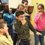 Street dance workshop voor kinderen.