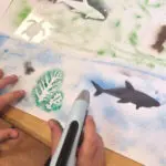 Graffiti Workshop op de BSO met airbrush