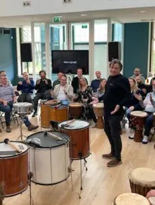 Braziliaanse Percussie als grappige workshop