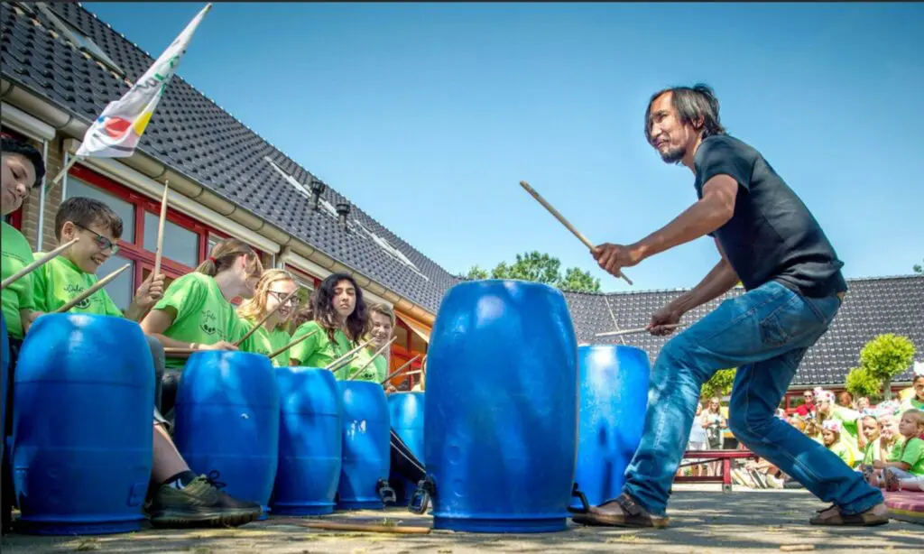 Streetbeats Workshop voor groepen kinderen op locatie