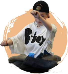 Kinderen proberen breakdance graag uit