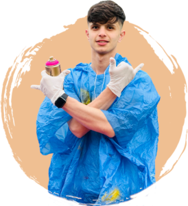 Graffiti als creatieve jongeren workshop