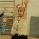 Musical dansen op school.