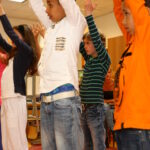 Leerlijnen en andere leerdoelen worden behandeld in de Theater Workshops.