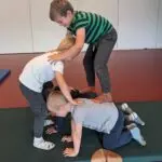 circus voorstelling op school