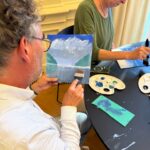 Bob Ross schilder workshop