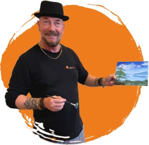 Workshop ideeën zoals Bob Ross schilderen met jullie groep